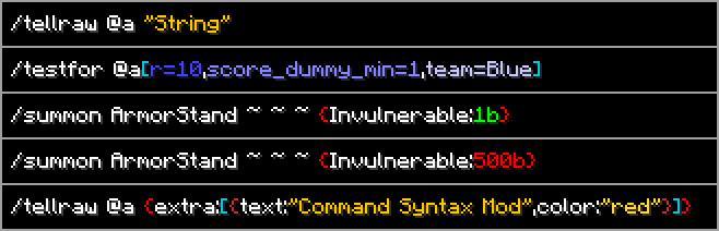 Command Syntax Mod 