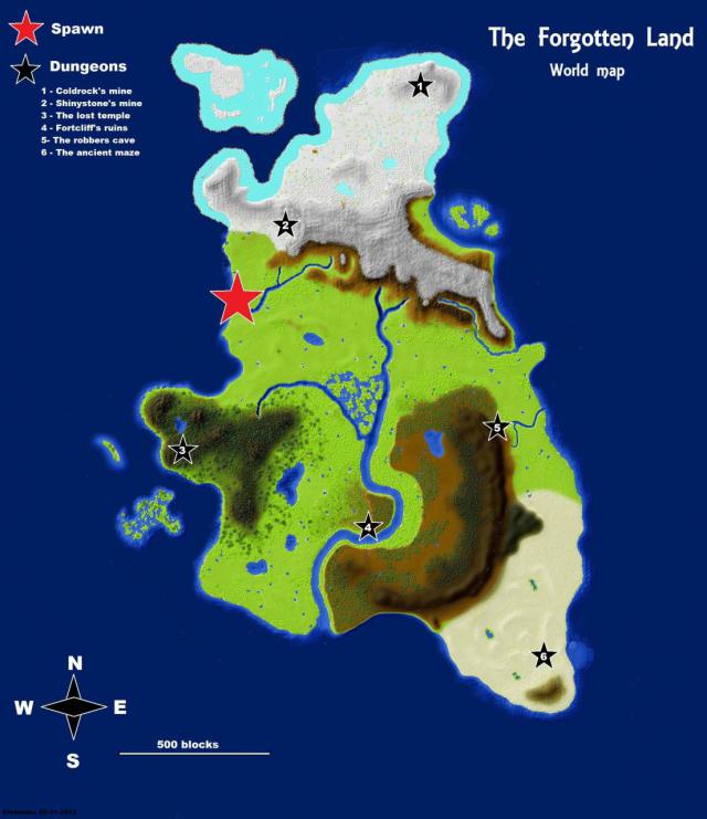 The Forgotten Land Map 